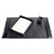Dacasso Black Bonded Leather 3-Piece Desk Set DF-1437 - alternate 3
